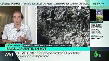  Isaías Lafuente desmiente al prior del Valle de los Caídos: así es cómo vivían los presos que construyeron el monumento