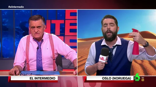 Dani Mateo se 'desplaza' a Noruega para conocer los efectos de la ola de calor europea Dani Mateo se 'desplaza' a Noruega para conocer los efectos de la ola de calor europea