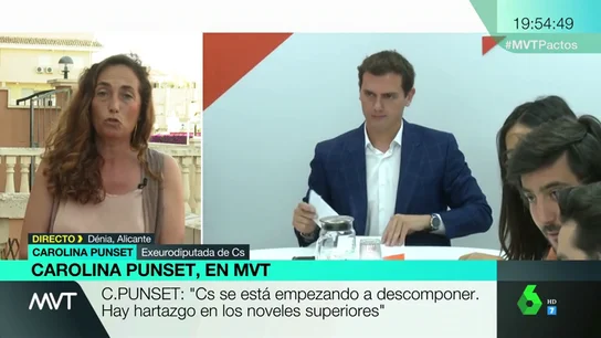 Carolina Punset: "Más de 500 cargos institucionales se han ido de Ciudadanos en cuatro años" Carolina Punset: "Más de 500 cargos institucionales se han ido de Ciudadanos en cuatro años"
