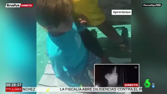 Shakira y Piqué, vacaciones entre tiburones junto a sus hijos Milan y Sasha Shakira y Piqué, vacaciones entre tiburones junto a sus hijos Milan y Sasha