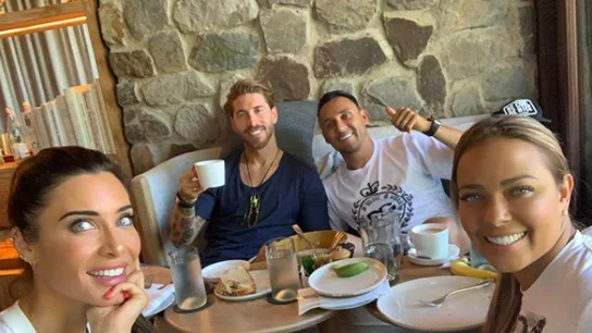 Pilar Rubio y Sergio Ramos, en su luna de miel junto a Keylor Navas y Andrea Salas Pilar Rubio y Sergio Ramos, en su luna de miel junto a Keylor Navas y Andrea Salas