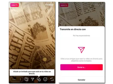 Así podemos crear un directo con amigos en Instagram Así podemos crear un directo con amigos en Instagram