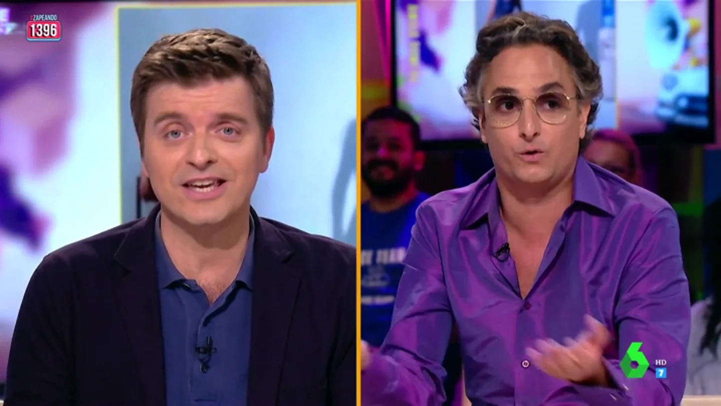 El enfrentamiento entre Josie y Marc Giró en Zapeando: "Hace años que no hablamos porque nos odiamos, somos las dos Españas" El enfrentamiento entre Josie y Marc Giró en Zapeando: "Hace años que no hablamos porque nos odiamos, somos las dos Españas"
