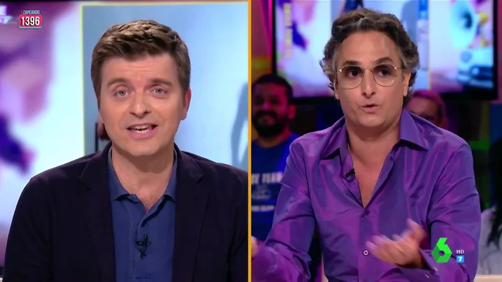 El enfrentamiento entre Josie y Marc Giró en Zapeando: "Hace años que no hablamos porque nos odiamos, somos las dos Españas"