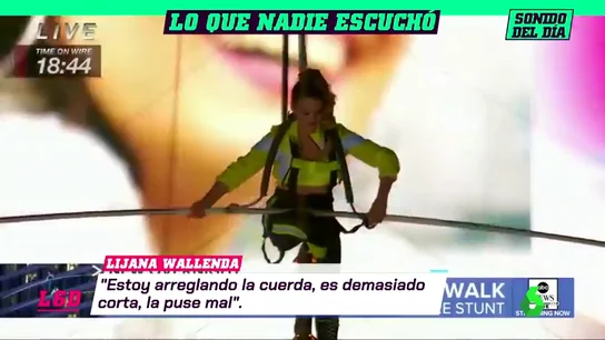 Lo que nadie escuchó en la locura de los hermanos Wallenda en Times Square: "Esto está muy tenso..." Lo que nadie escuchó en la locura de los hermanos Wallenda en Times Square: "Esto está muy tenso..."
