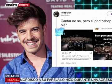 Roi Méndez la lía con el photoshop: multiplica el público de su concierto y las redes arden Roi Méndez la lía con el photoshop: multiplica el público de su concierto y las redes arden