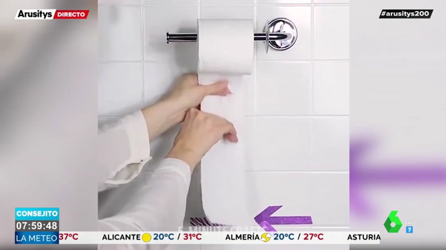Cómo evitar gastar más papel higiénico del necesario y otros trucos caseros para tu día a día Cómo evitar gastar más papel higiénico del necesario y otros trucos caseros para tu día a día