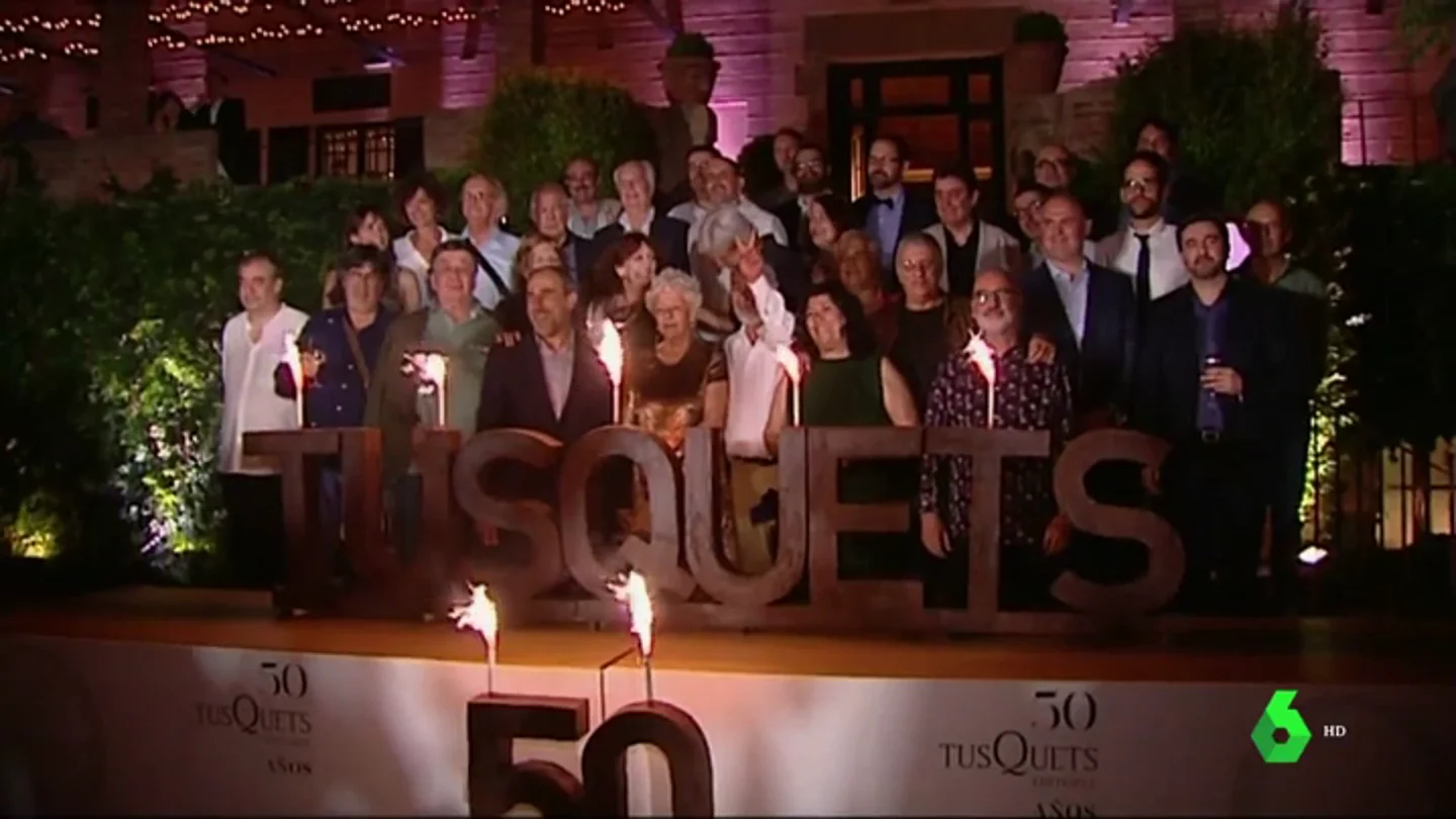 La editorial Tusquets celebra medio siglo de historia La editorial Tusquets celebra medio siglo de historia