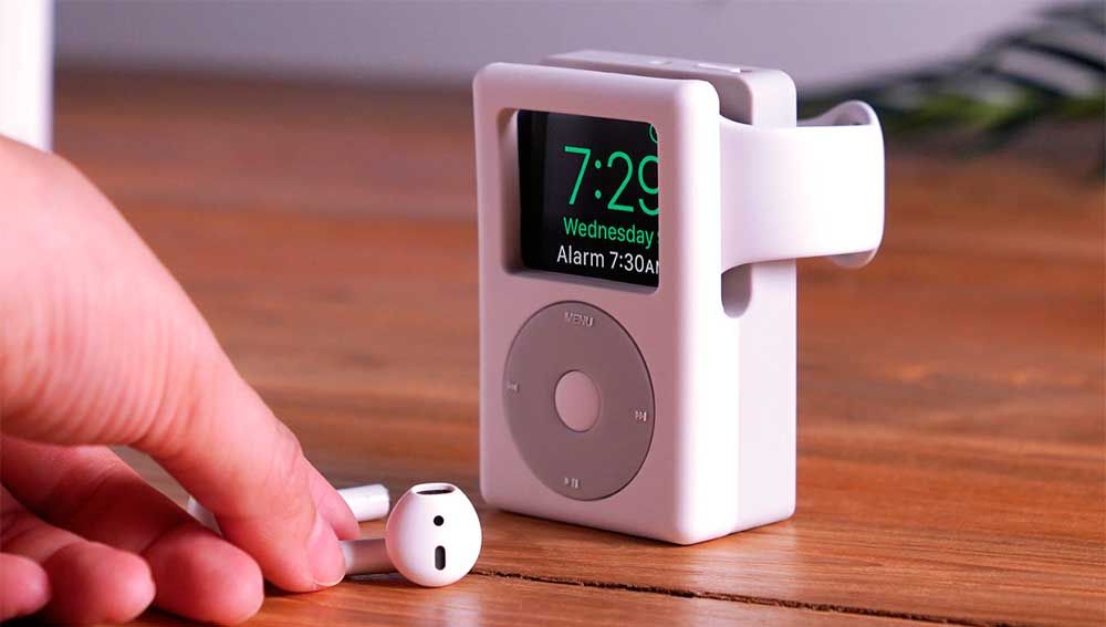 El curioso diseño de este cargador para el Apple Watch
