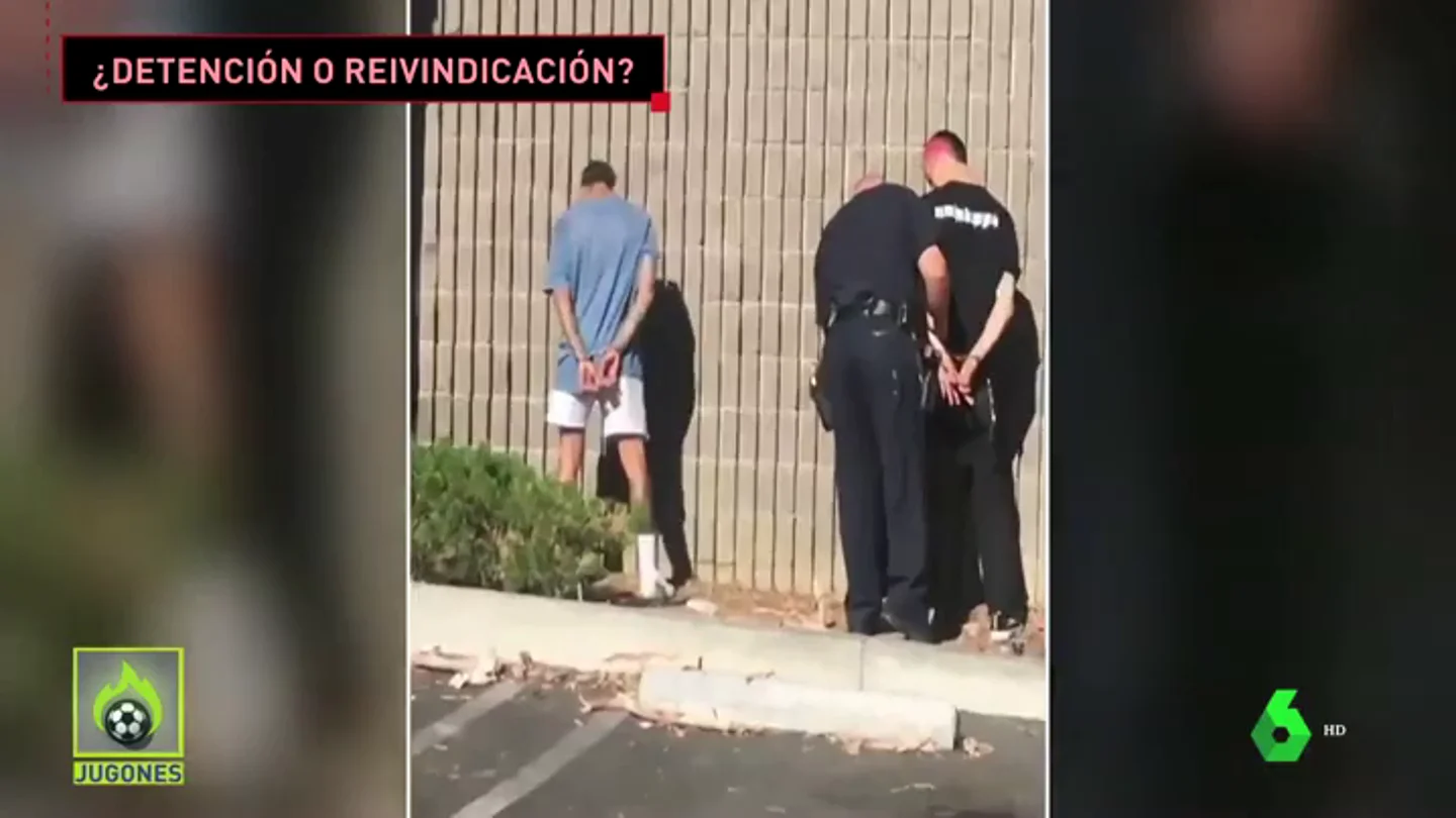 ¿Infracción o montaje? Polémica detención al conocido 'skater' Nyjah Huston en Los Ángeles ¿Infracción o montaje? Polémica detención al conocido 'skater' Nyjah Huston en Los Ángeles