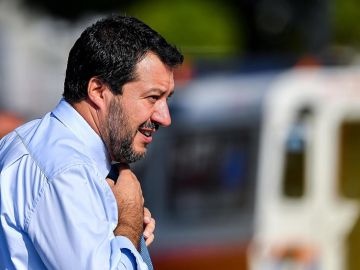 El ministro italiano del Interior, Matteo Salvini El ministro italiano del Interior, Matteo Salvini