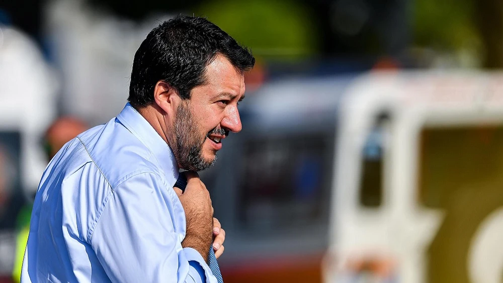 El ministro italiano del Interior, Matteo Salvini.