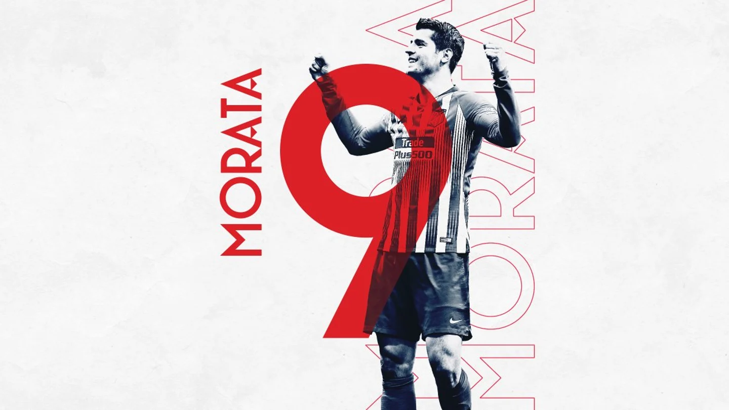 Álvaro Morata, nuevo 9 del Atlético Álvaro Morata, nuevo 9 del Atlético