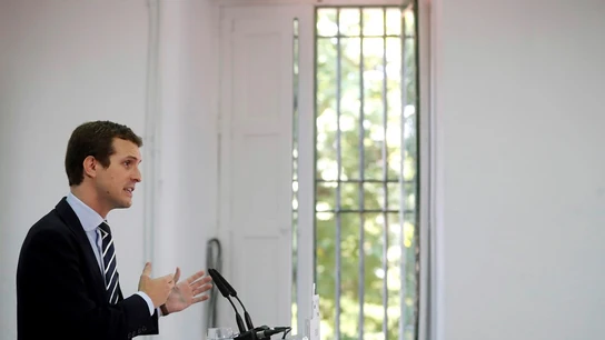Pablo Casado en una imagen de archivo Pablo Casado en una imagen de archivo