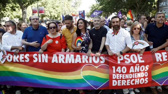 Ángel Gabilondo en el Orgullo LGTBI Ángel Gabilondo en el Orgullo LGTBI