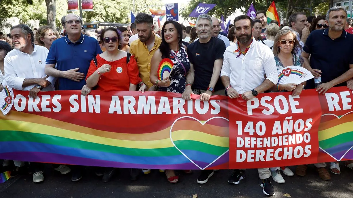 Ángel Gabilondo en el Orgullo LGTBI