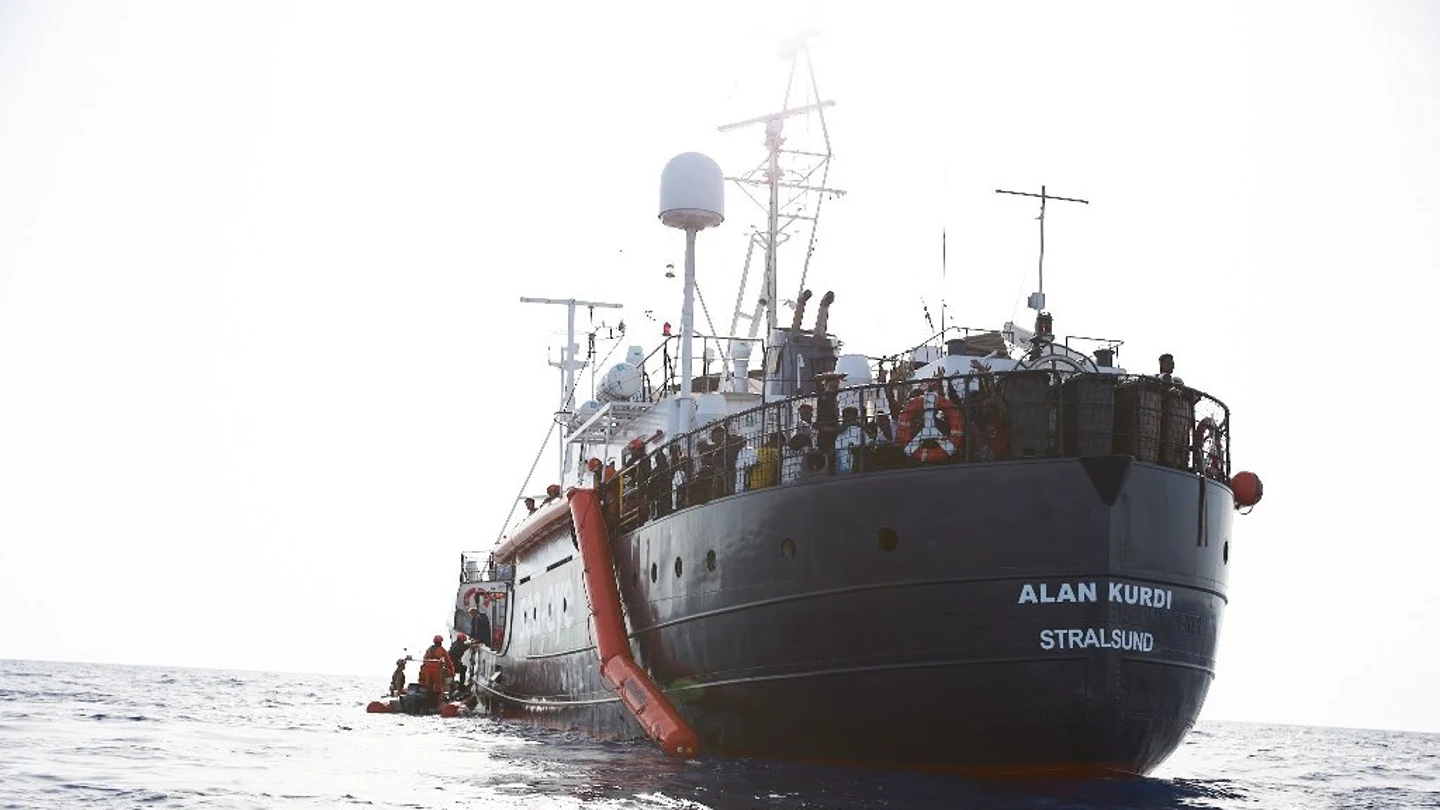 Imagen del barco Alan Kurdi Imagen del barco Alan Kurdi