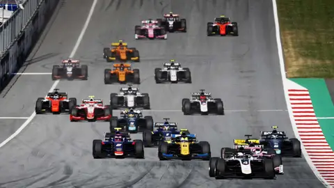 Salida F2 Red Bull Ring 2019 Salida F2 Red Bull Ring 2019