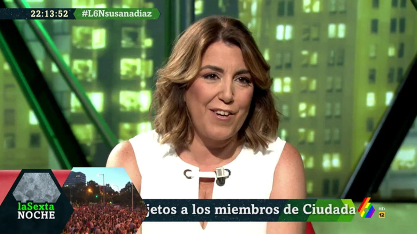 Susana Díaz en laSexta Noche Susana Díaz en laSexta Noche