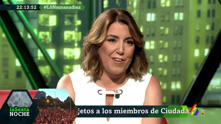 Susana Díaz en laSexta Noche