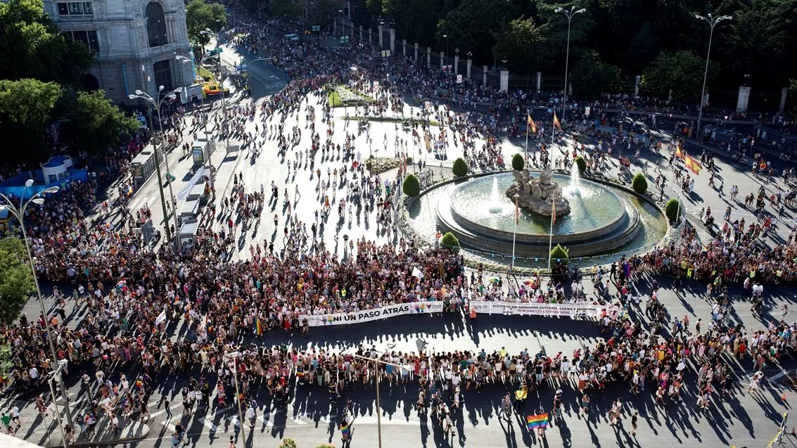 Manifestación del Orgullo en Madrid