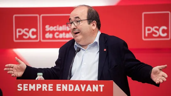 El primer secretario del PSC, Miquel Iceta El primer secretario del PSC, Miquel Iceta