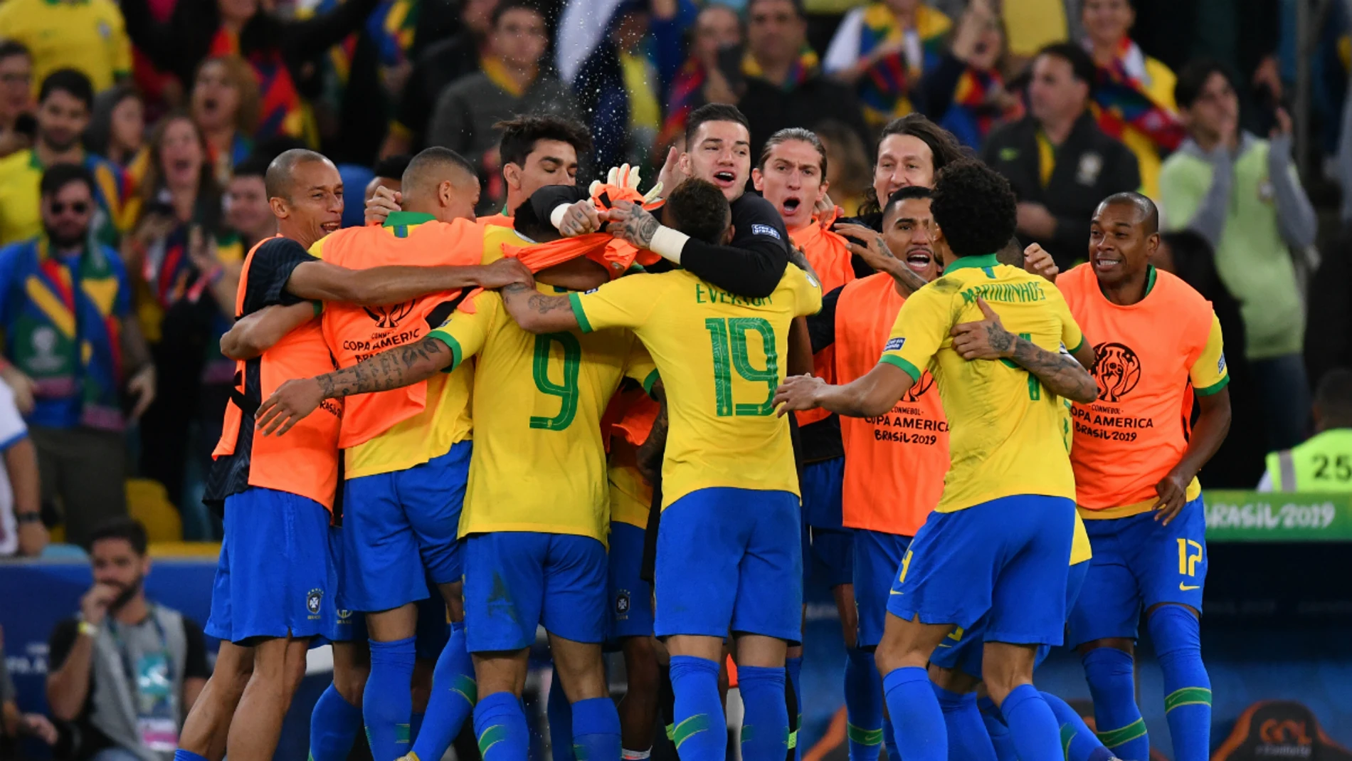 Brasil, de celebración