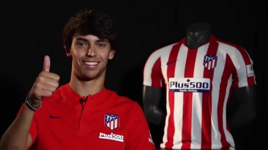 Joao Félix y sus primeras declaraciones como jugador del Atlético: "Había varios clubes pero el Atleti era el que más me gustaba" Joao Félix y sus primeras declaraciones como jugador del Atlético: "Había varios clubes pero el Atleti era el que más me gustaba"