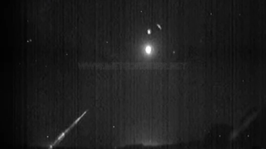 Bola de fuego de un asteroide Bola de fuego de un asteroide.