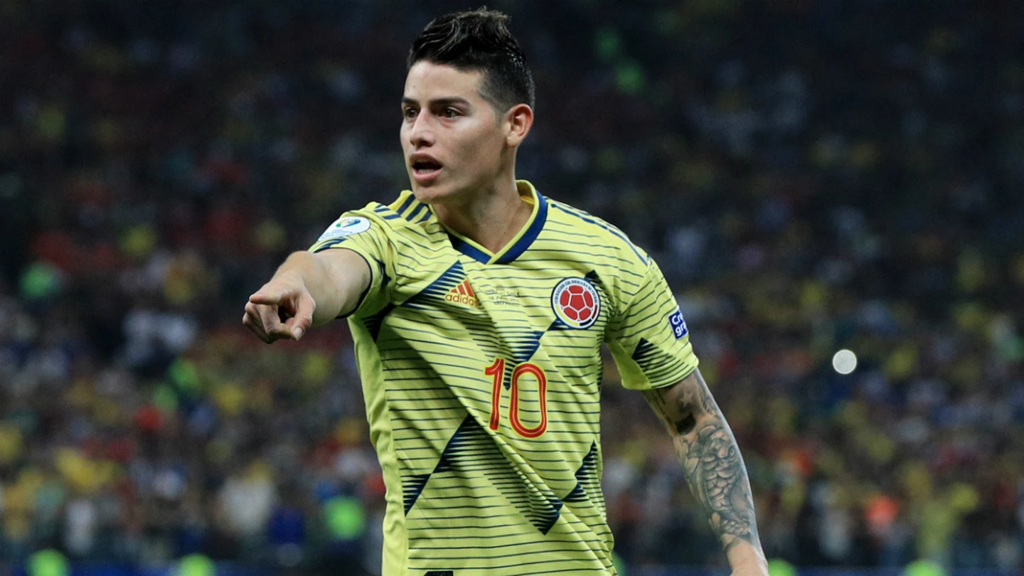 James Rodríguez, con Colombia James Rodríguez, con Colombia