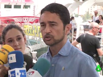 Calvet en declaraciones a los medios Calvet en declaraciones a los medios