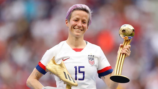 Megan Rapinoe, mejor jugadora de Francia 2019 Megan Rapinoe, mejor jugadora de Francia 2019