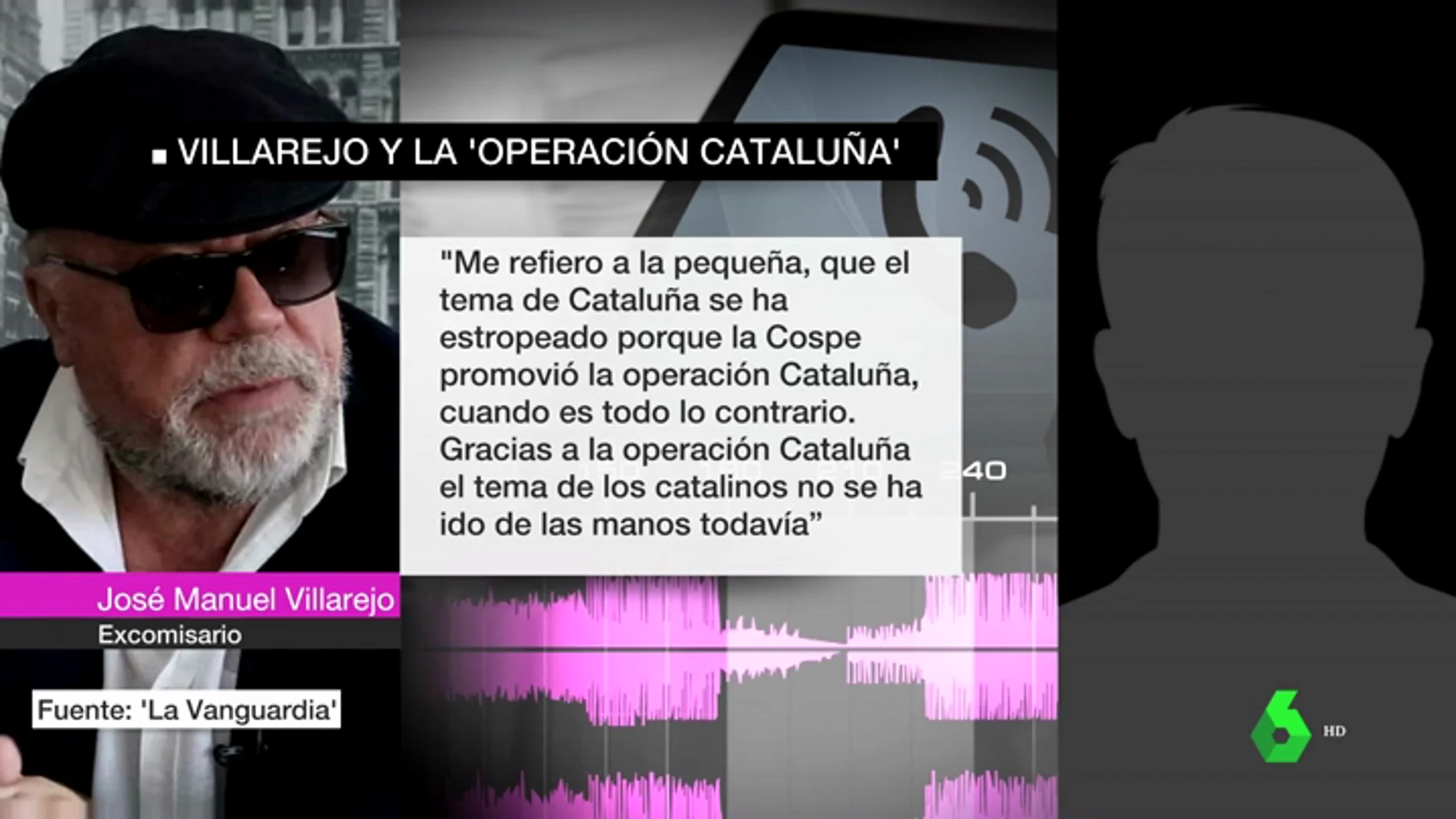 Las grabaciones de Villarejo que confirman la 'operación Cataluña' y la lucha interna entre Sáenz de Santamaría y Cospedal