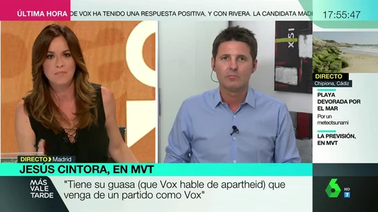 Jesús Cintora, sobre Ciudadanos: "No han tenido tanta rapidez para llamar fascistas a partidos de extrema derecha y sí a gente que estaba en el Orgullo" Jesús Cintora, sobre Ciudadanos: "No han tenido tanta rapidez para llamar fascistas a partidos de extrema derecha y sí a gente que estaba en el Orgullo"