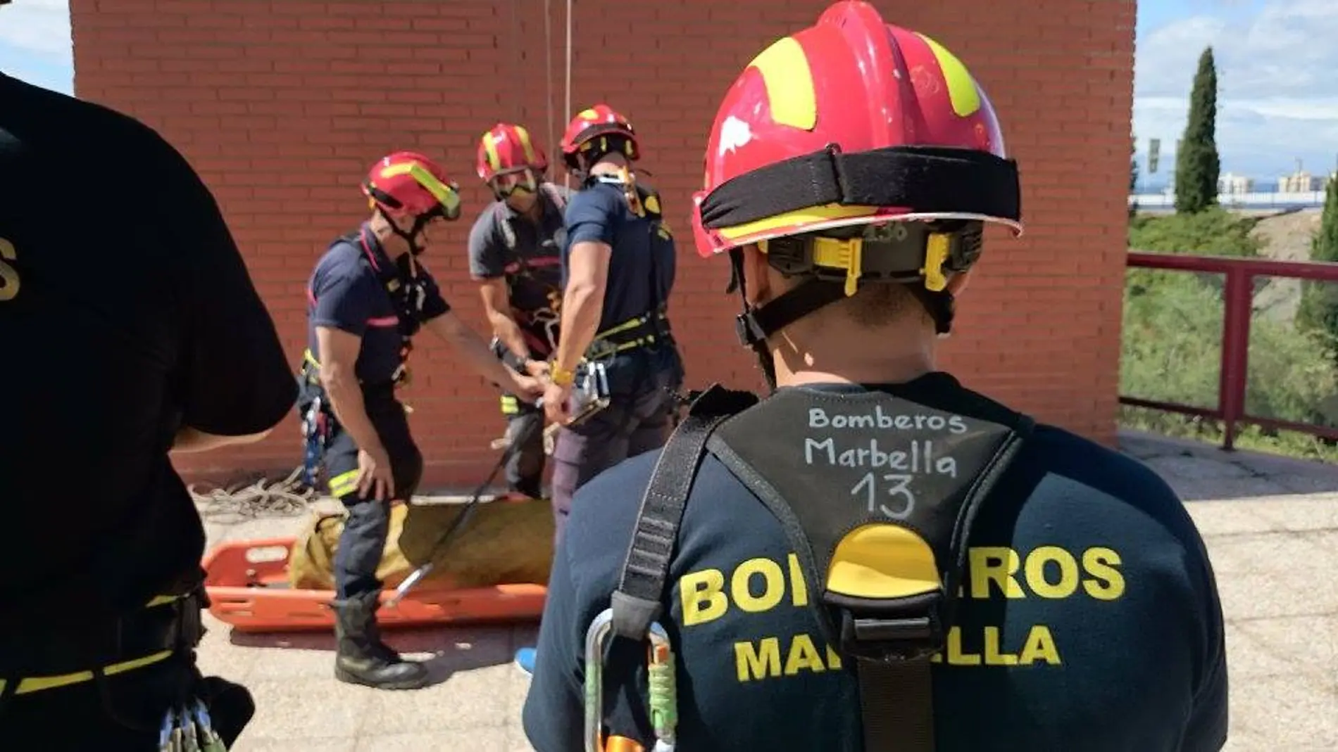 Cuerpo de bomberos de Marbella