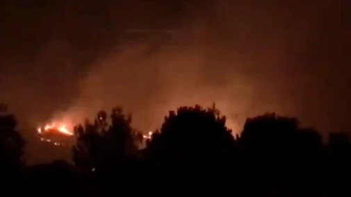 Incendio en Ceuta