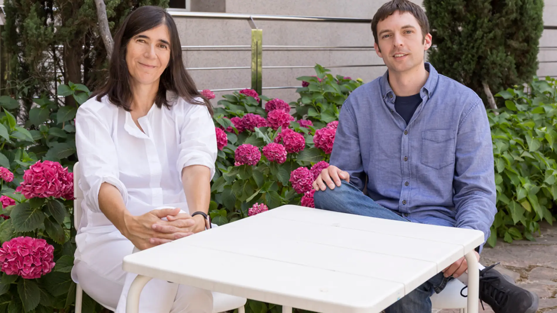Maria Blasco y Kurt Whittemore