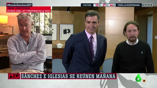 Jorge Verstrynge defiende que no habrá acuerdo de Gobierno si el PSOE no cede: "Los apoyos tienen que ser remunerados" Jorge Verstrynge defiende que no habrá acuerdo de Gobierno si el PSOE no cede: "Los apoyos tienen que ser remunerados"