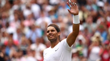 Rafa Nadal en Wimbledon