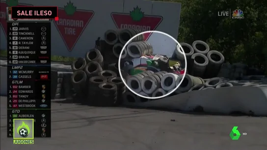 Brutal accidente a 225 km/h de Victor Franzoni: las protecciones le salvaron la vida Brutal accidente a 225 km/h de Victor Franzoni: las protecciones le salvaron la vida