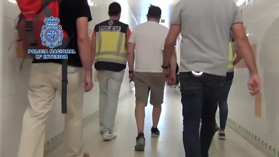 El detenido por matar a su mujer en Burgos El detenido por matar a su mujer en Burgos