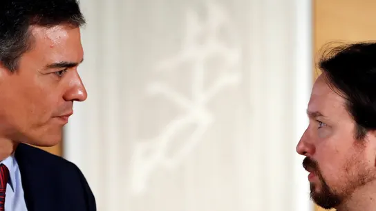 Pedro Sánchez y Pablo Iglesias Pedro Sánchez y Pablo Iglesias