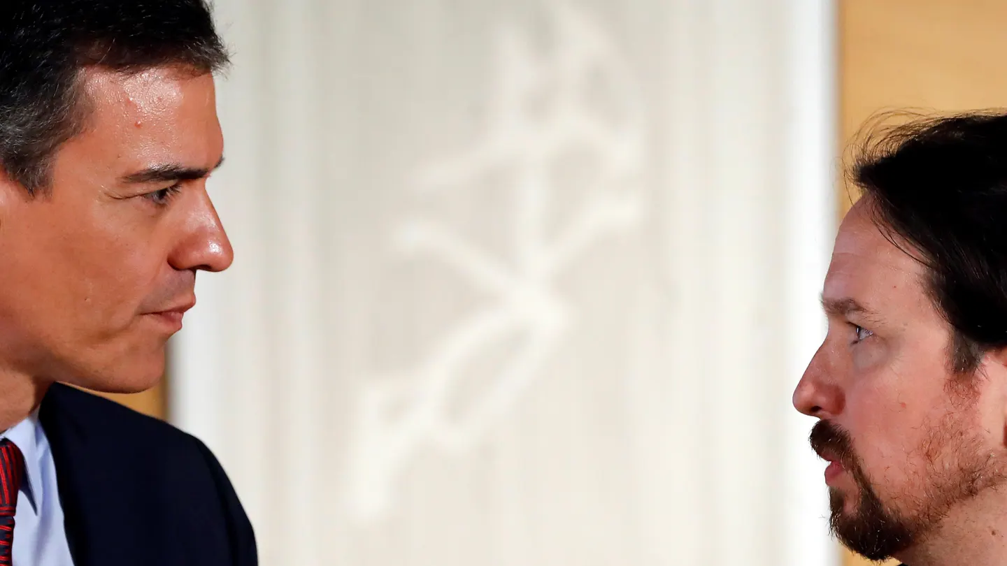 Pedro Sánchez y Pablo Iglesias Pedro Sánchez y Pablo Iglesias