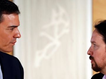 Pedro Sánchez y Pablo Iglesias Pedro Sánchez y Pablo Iglesias