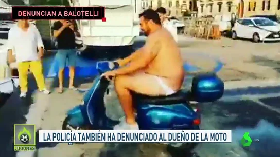 Balotelli, denunciado por incitación al crimen, por violar la ley medioambiental y por apostar de manera ilegal tras su última locura Balotelli, denunciado por incitación al crimen, por violar la ley medioambiental y por apostar de manera ilegal tras su última locura