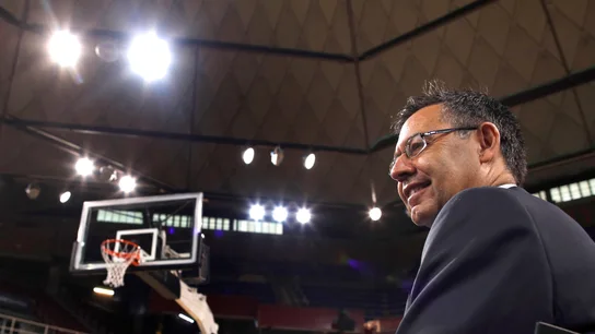 Bartomeu, en la presentación de Mirotic Bartomeu, en la presentación de Mirotic
