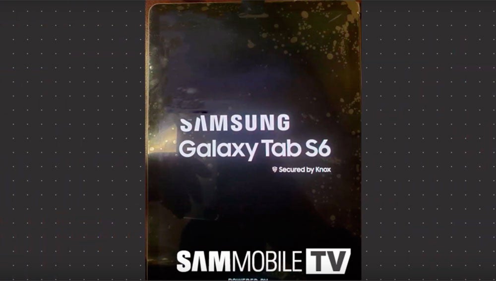 Frontal Samsung Galaxy Tab S6