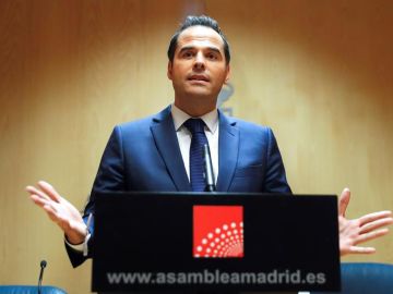 Ignacio Aguado en la Asamblea de Madrid Ignacio Aguado en la Asamblea de Madrid