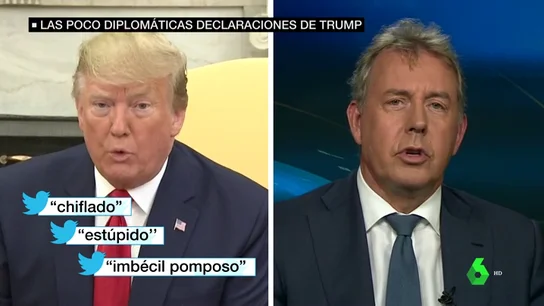 Trump llama "chiflado" al embajador británico en Washington Trump llama "chiflado" al embajador británico en Washington
