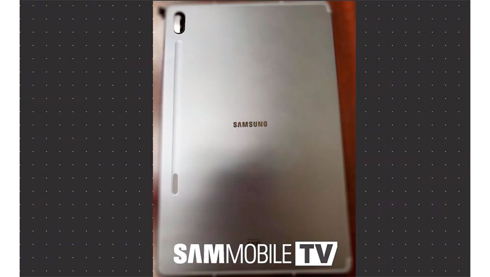 La cámara dual del Samsung Galaxy Tab S6